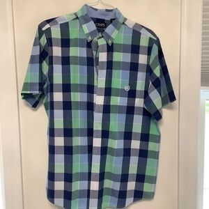 Men’s Chaps short sleeve button down shirt, size XL